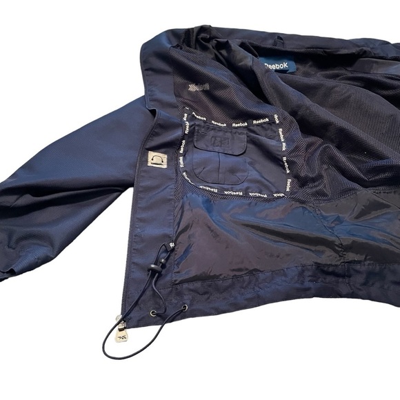 NHL Reebok Winnipeg Jets Fan Jacket - Men’s Size Medium-Vented Back-Front Zip - Picture 3 of 12